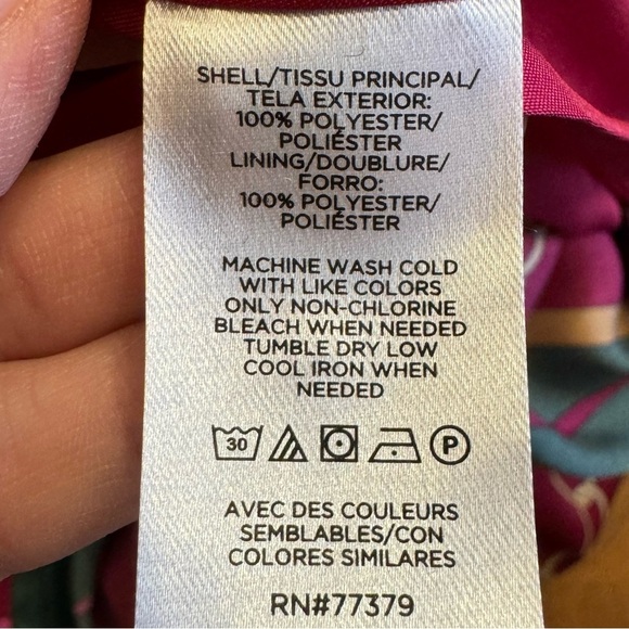 ANN TAYLOR CHAIN PRINT MOCK NECK SHIFT DRESS SZ XS - Picture 15 of 16